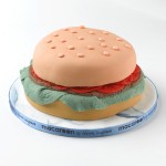 Burger cake