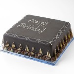 Chocolate birthday cake