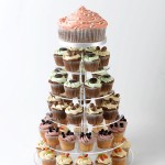 Cupcakes and Stand with Giant Cupcake