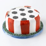 Football Scarf Cake