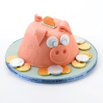 Piggy Bank Cake